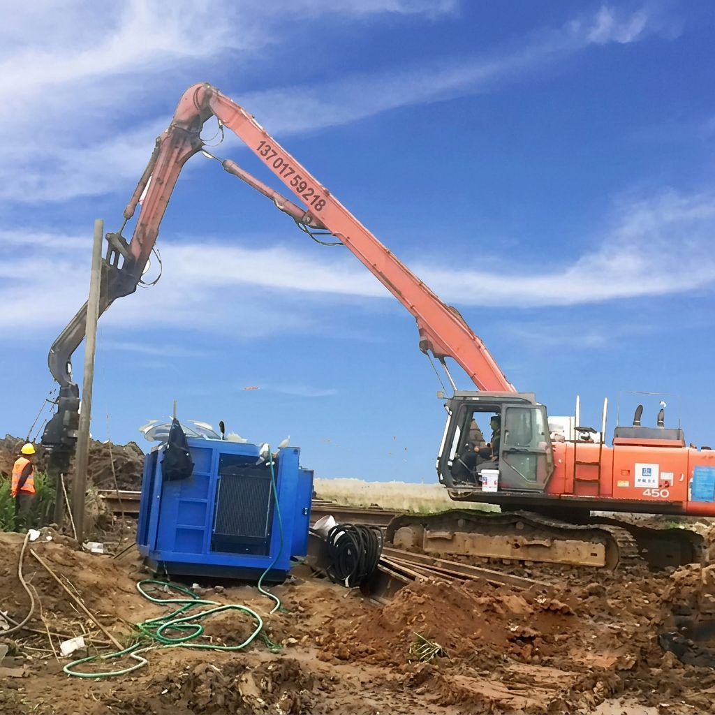 用于桥梁修复的集装箱式水力拆除装置 200MPa 可调压力超高压水射流机-4