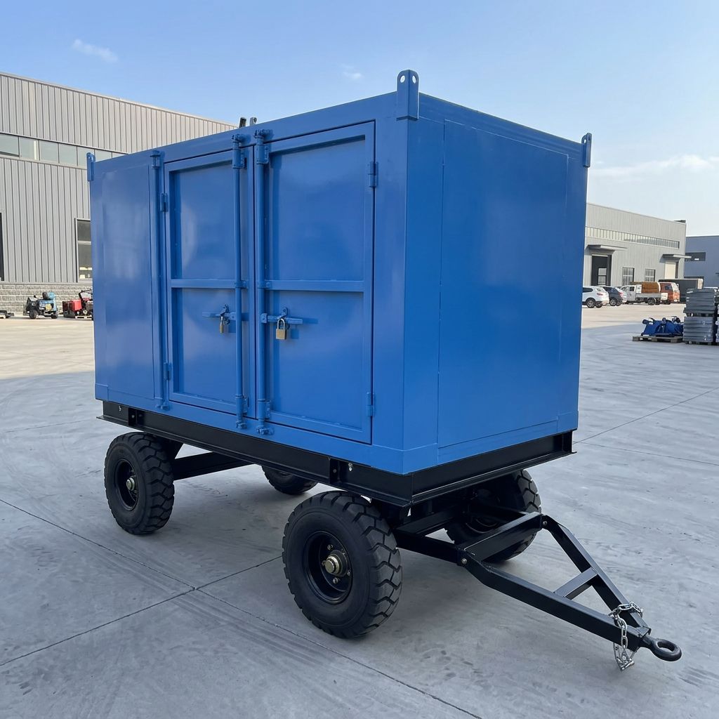 23000psi 高压旋转水枪 350kw 简易移动式拖车冷水管射流清洗设备-5
