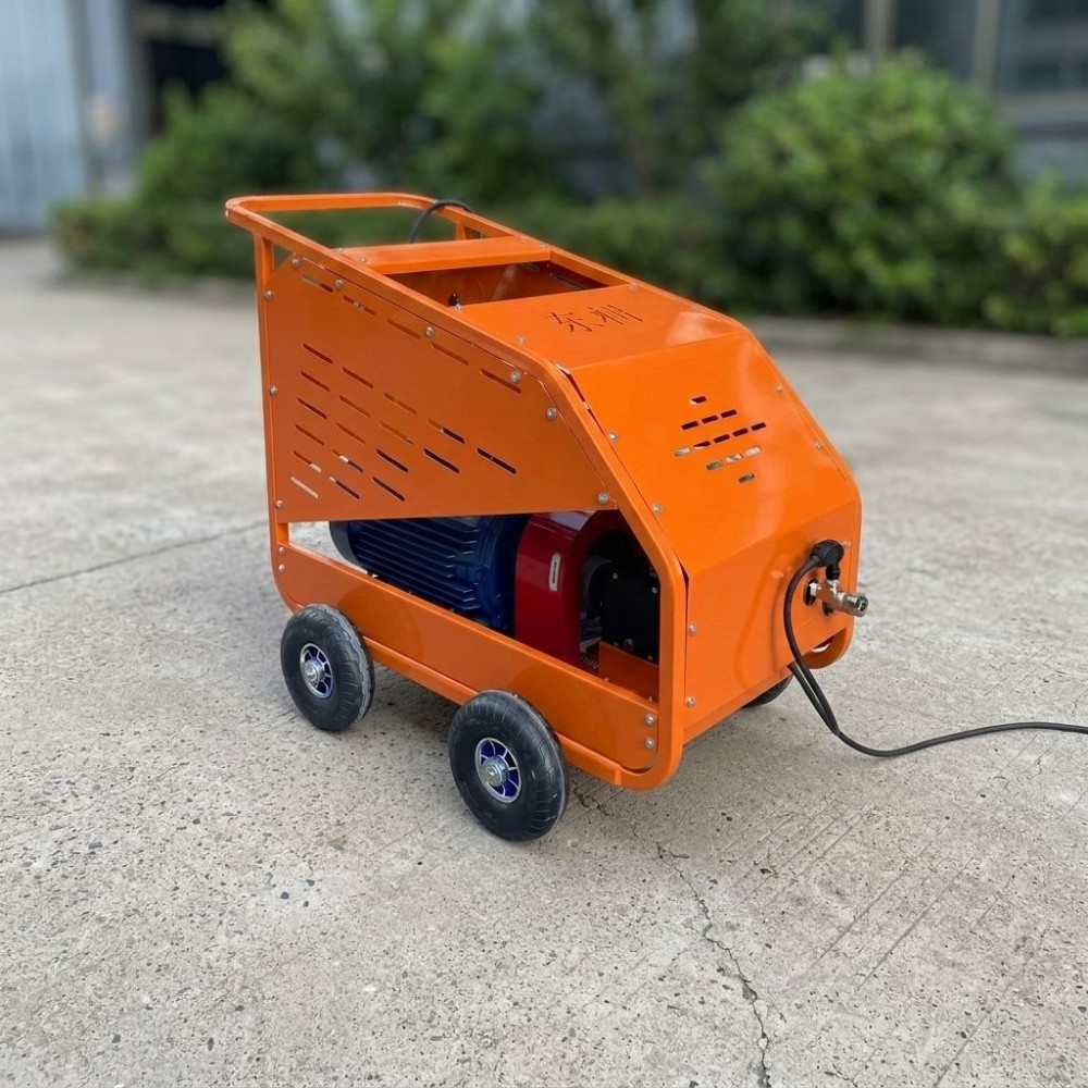 新型 15KW 电动高压清洗机 350 巴 5000 PSI 重型冷水清洗机,用于洗车店光学设备除锈-1