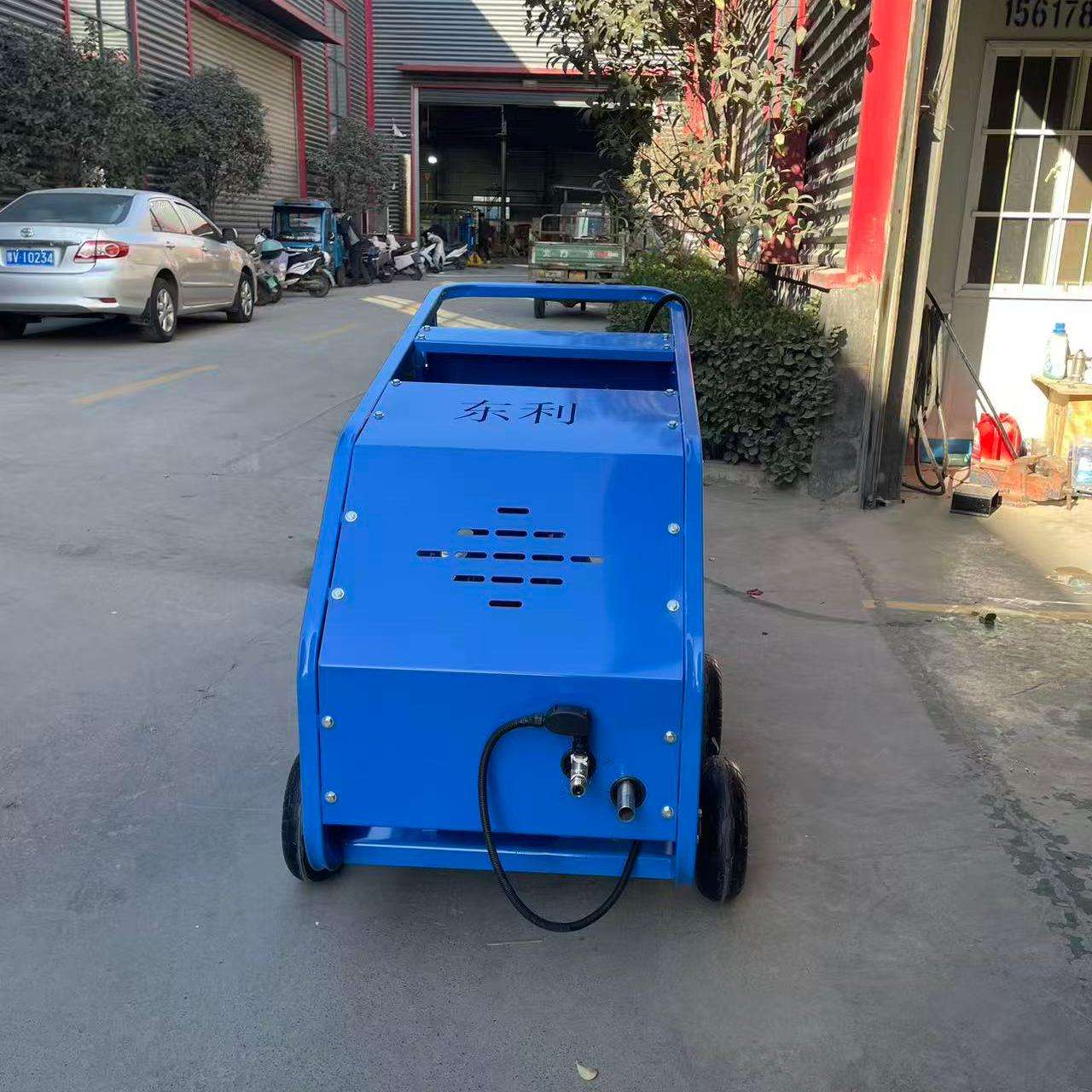 新型 15KW 电动高压清洗机 350 巴 5000 PSI 重型冷水清洗机,用于洗车店光学设备除锈-2