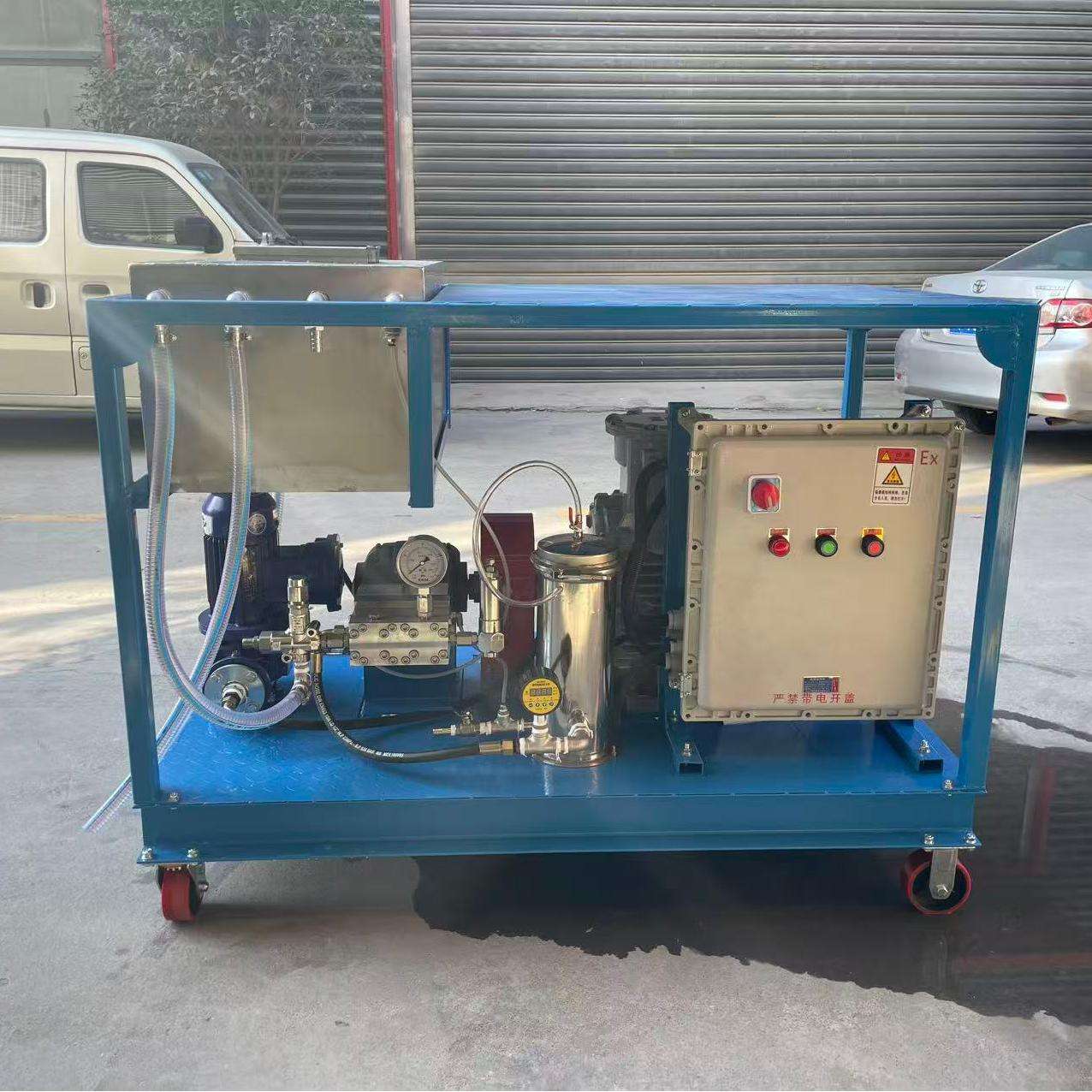 油罐船工业清洗设备用新型喷水1000bar高压清洗机-2