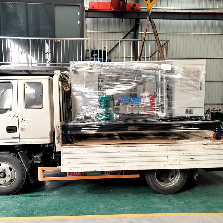 新型 1000bar 重型不锈钢防爆高压三缸泵 120HP 水力喷射清洁机-6