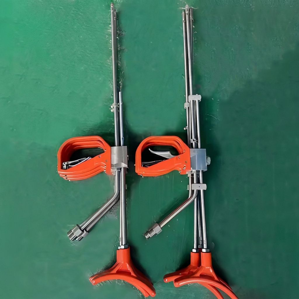 新型dl高压水枪,用于工业除锈和船舶清洁,适用于铝材和不锈钢,1年保修-3