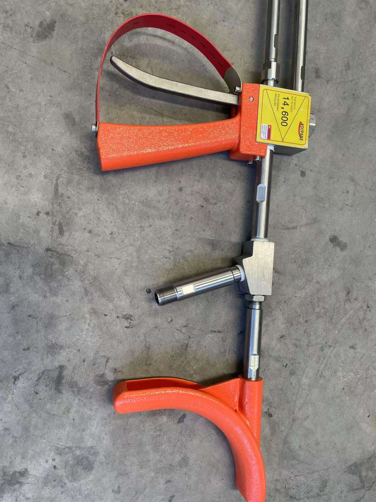 新dl品牌1500巴工业高压水枪,用于船舶外壳清洁中的重型除锈和除漆-3