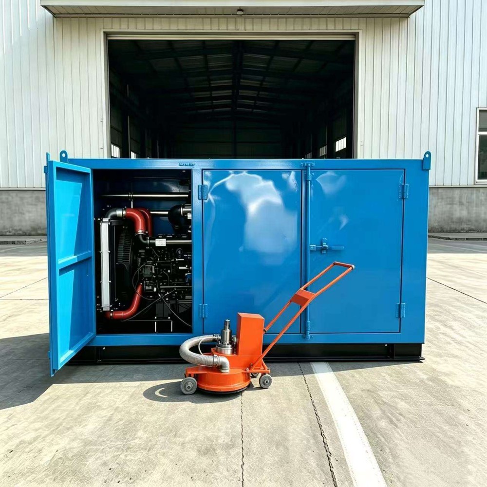 2000bar 30L/min 167kw 柴油机超高压水射流机 道路标线去除设备