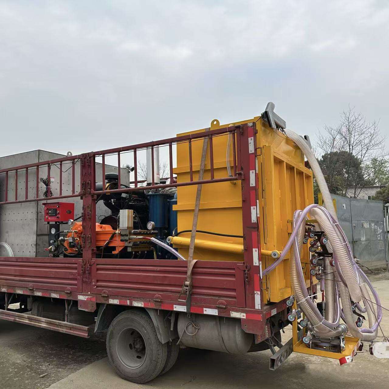 定制OEM道路标线去除机 高压水射流设备,用于道路标线去除-5