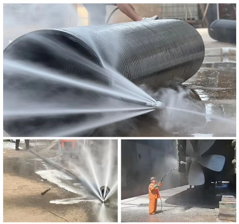 240bar 120L/min 厂家直销柴油机下水道冲水机 冷水高压排水沟清洁机 1年保修-6