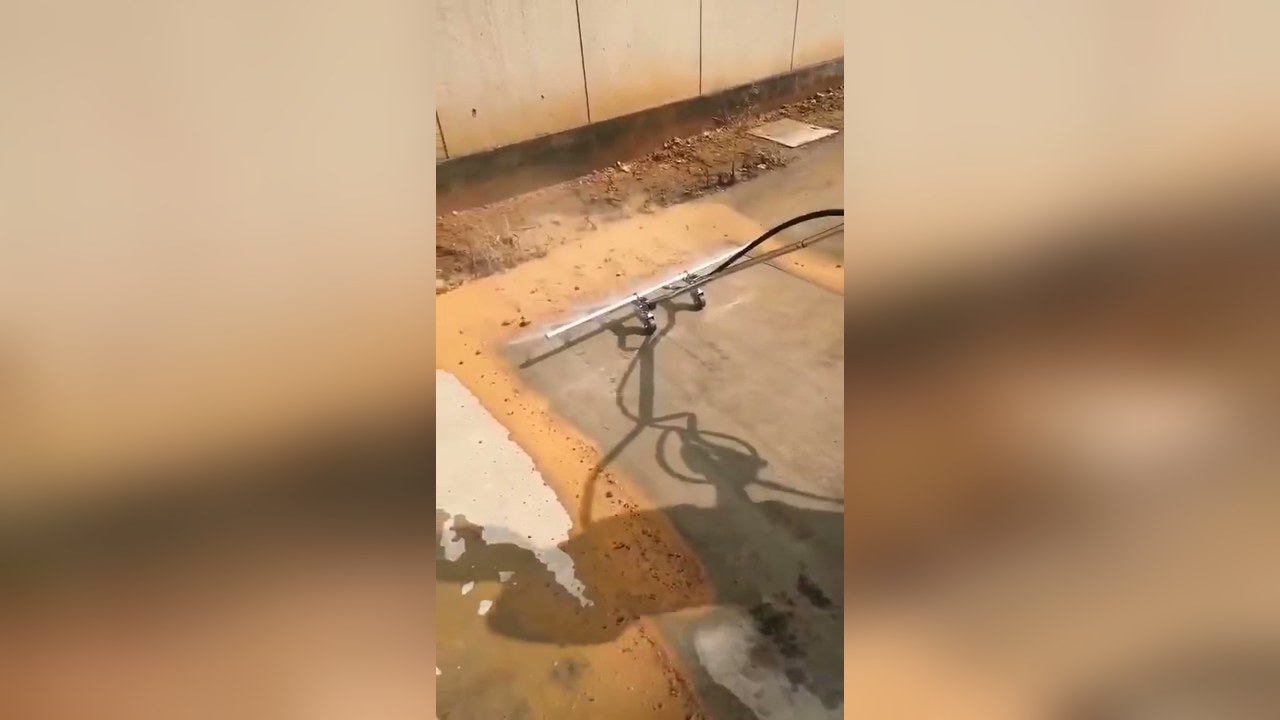 金属表面除锈高压水作业
