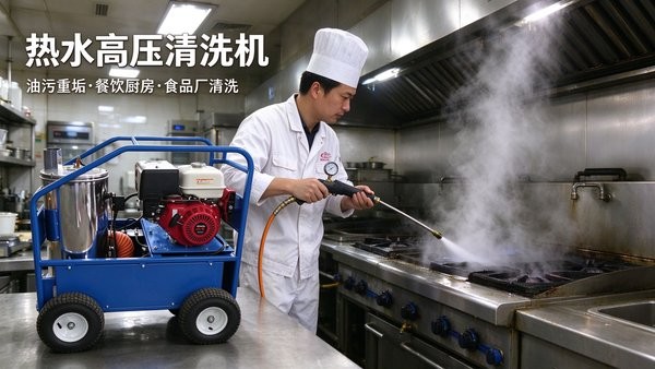 热水高压清洗机应用