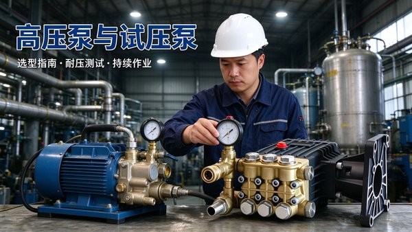 高压泵与试压泵选型